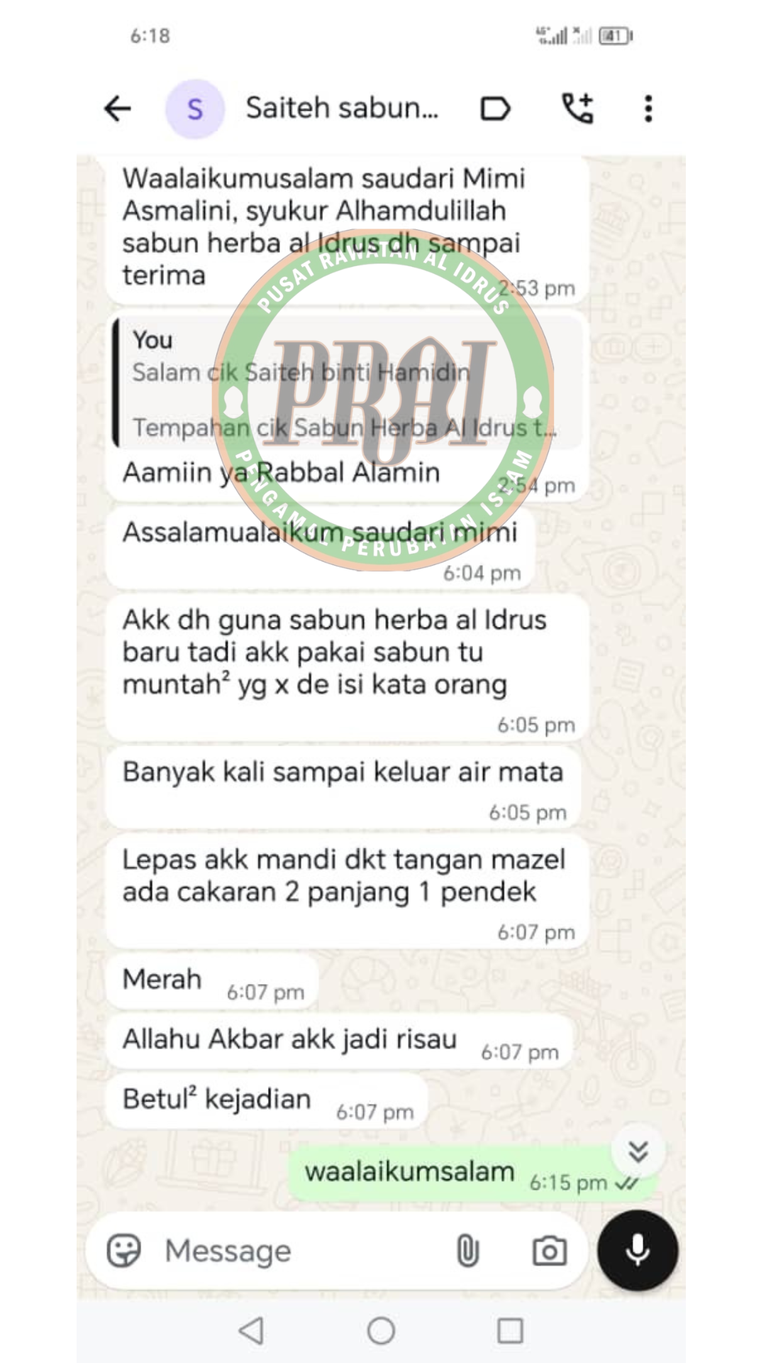 Testimoni WhatsApp 4